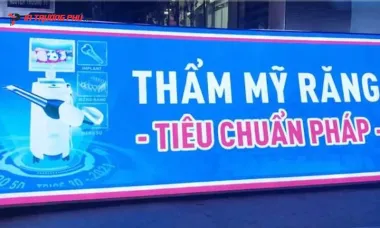 Biển bạt có đèn