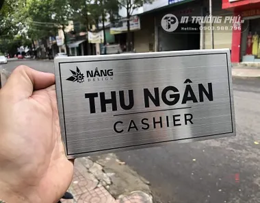 In UV trên Aluminium