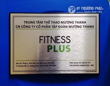 In UV trên Aluminium