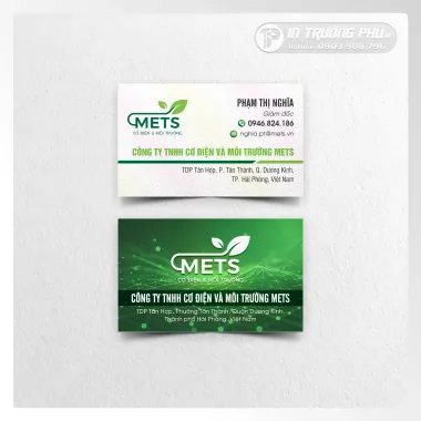Danh thiếp Giấy mỹ thuật