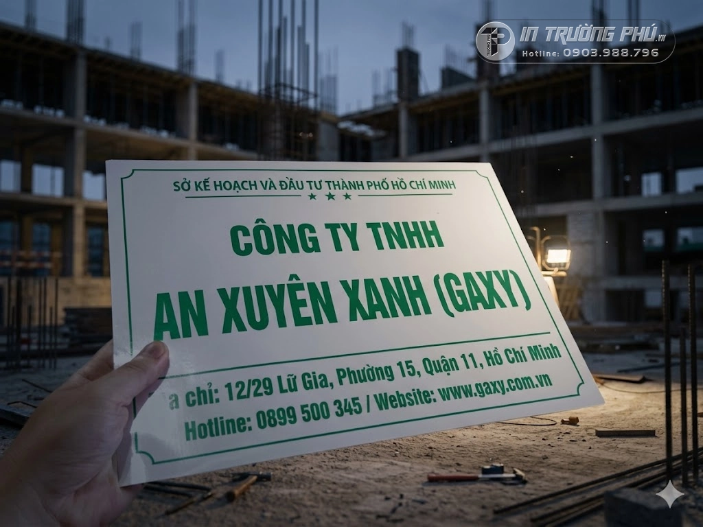 Biển c&ocirc;ng ty - Aluminium cắt chữ d&aacute;n decal - Biển trụ sở Alumec