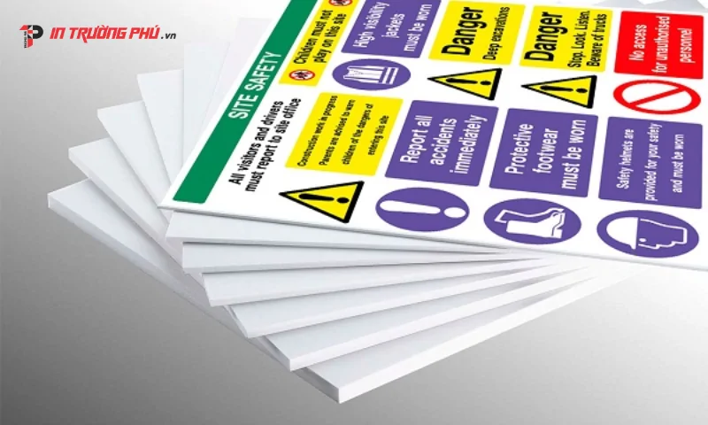 In UV tr&ecirc;n Fomex - In Trường Ph&uacute;