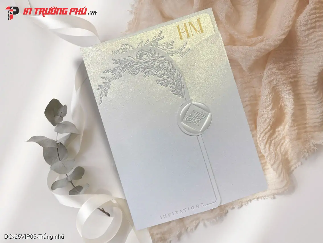 thiệp cưới cao cấp - IN TRƯỜNG PHÚ