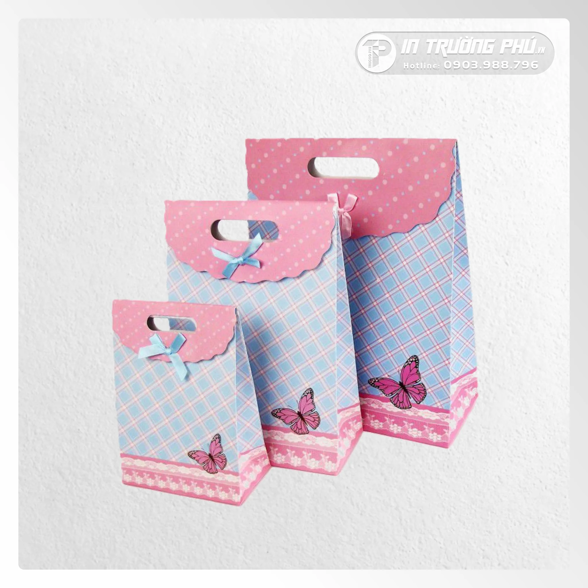 Túi Giấy Nắp Gập 