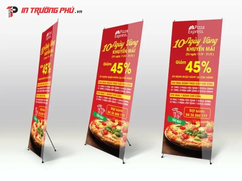 Standee in tr&ecirc;n PP